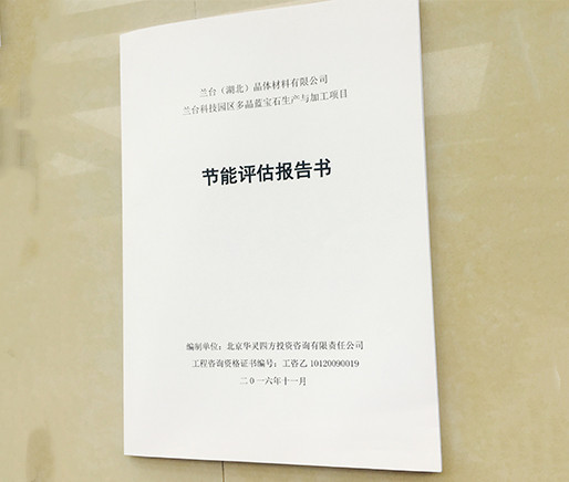节能评估报告书